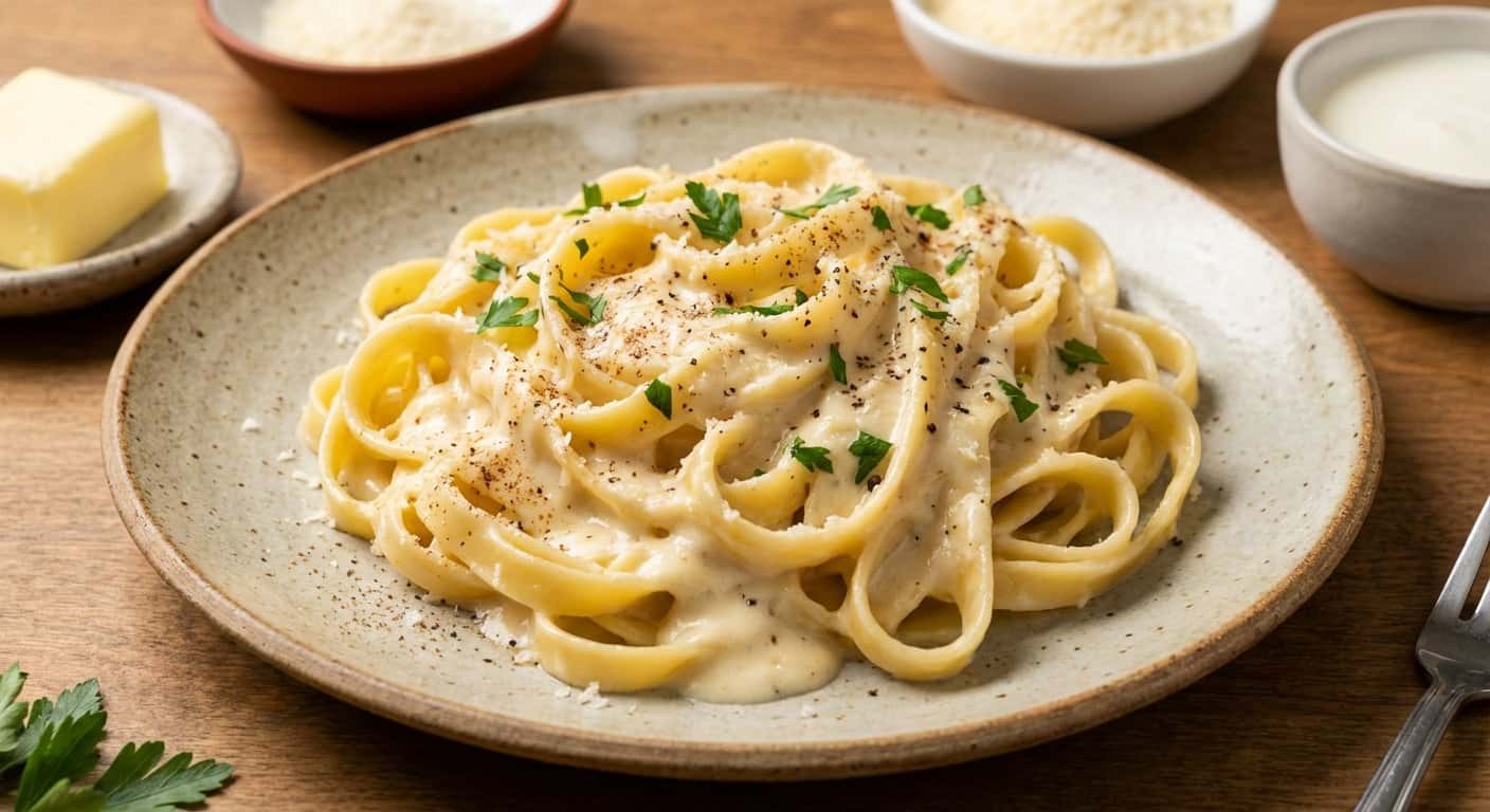 Salsa Alfredo Clásica