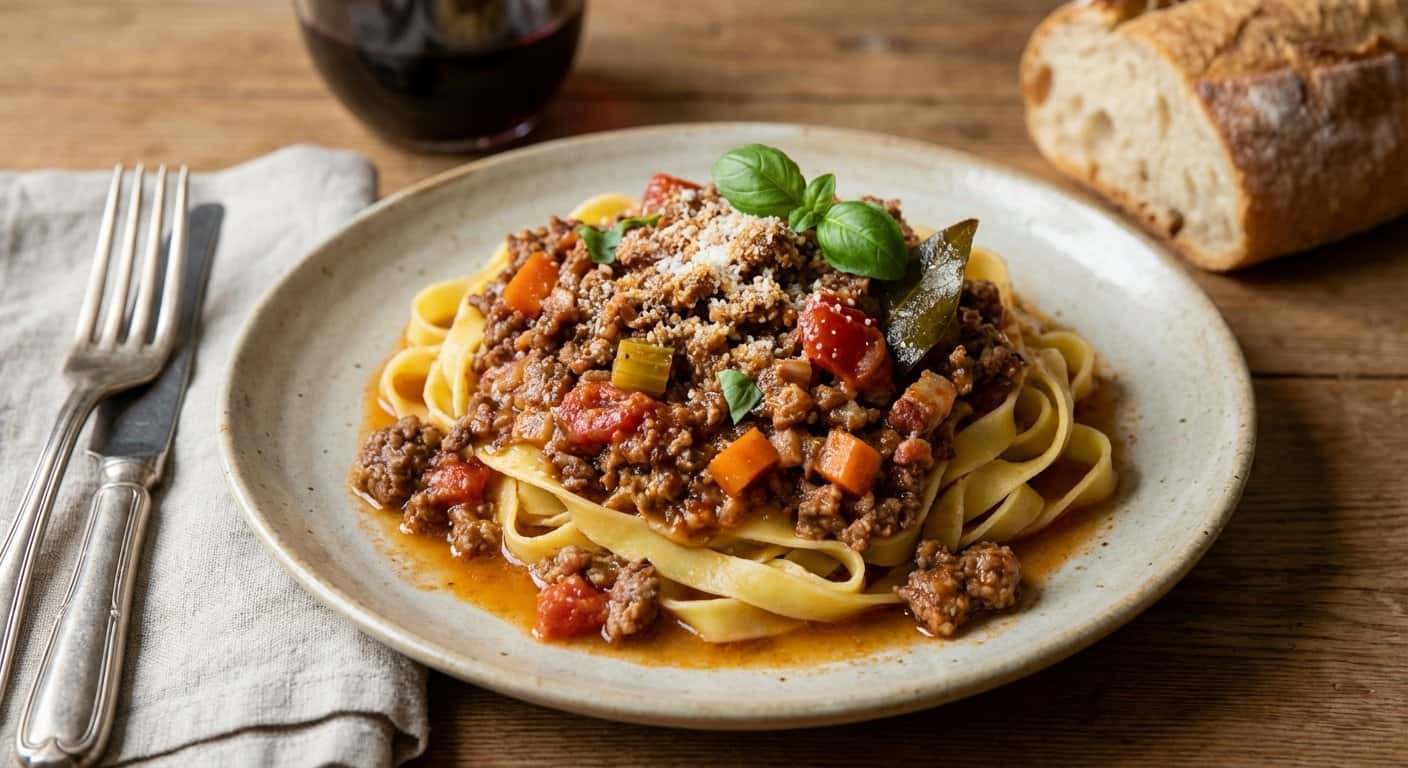 Salsa Boloñesa Auténtica