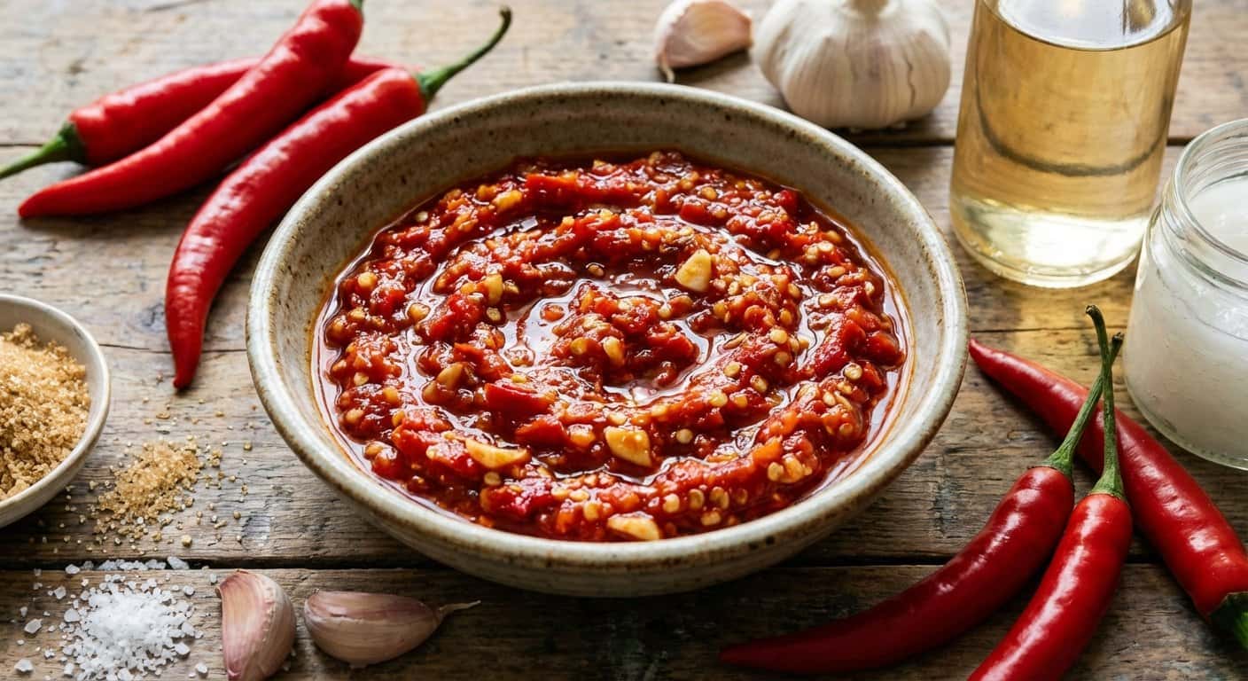 Salsa Sambal Oelek Tradicional