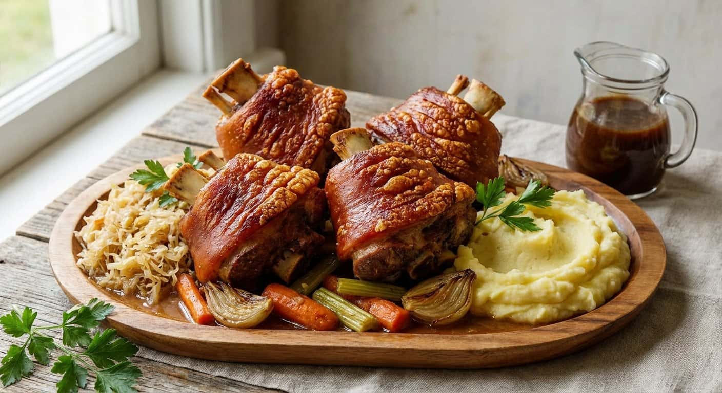 Schweinshaxe Alemana