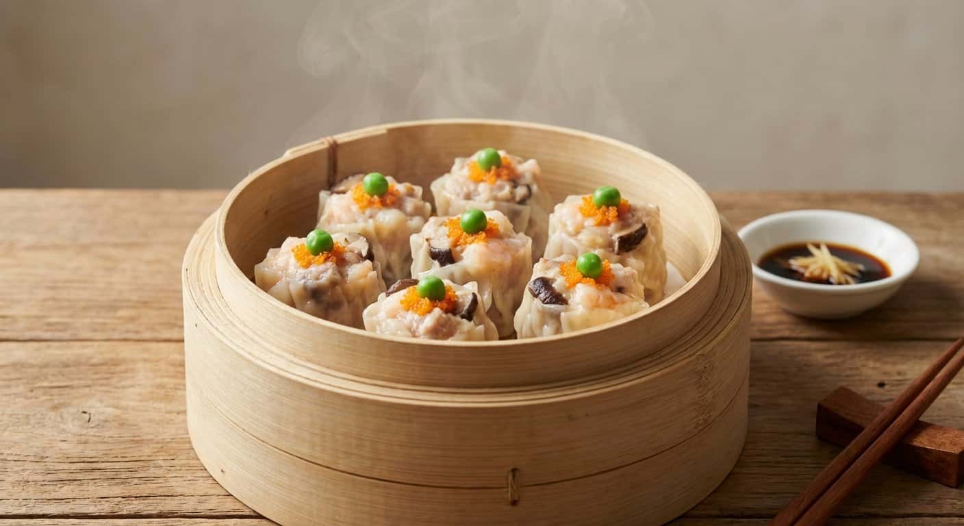 Siu Mai de Cerdo y Gambas