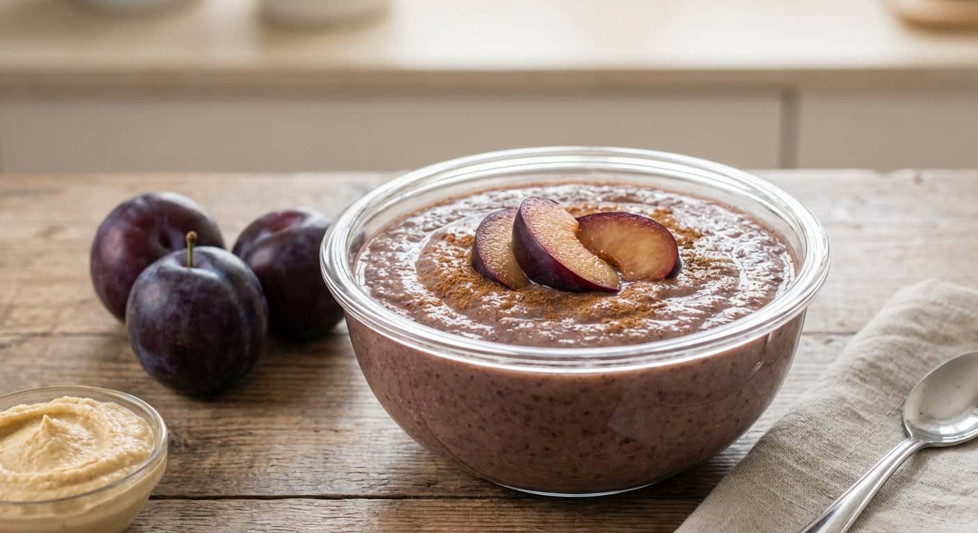 Smoothie de Hummus y Ciruela