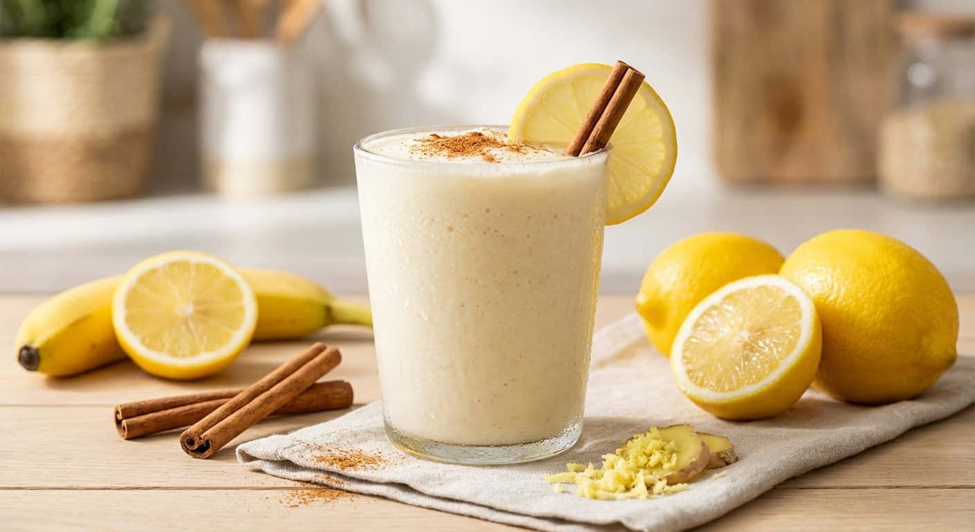 Smoothie de Limón con Canela