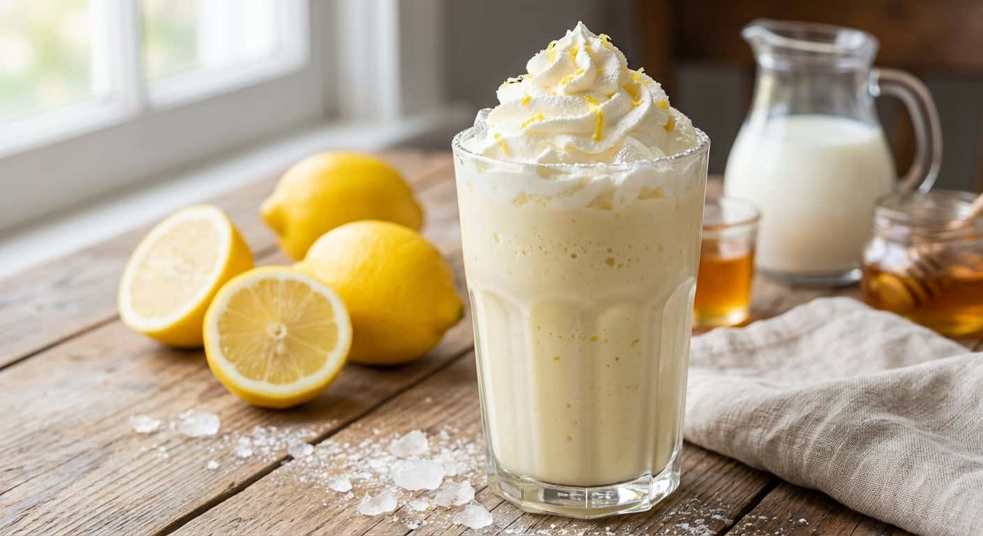 Smoothie de Limón con Nata