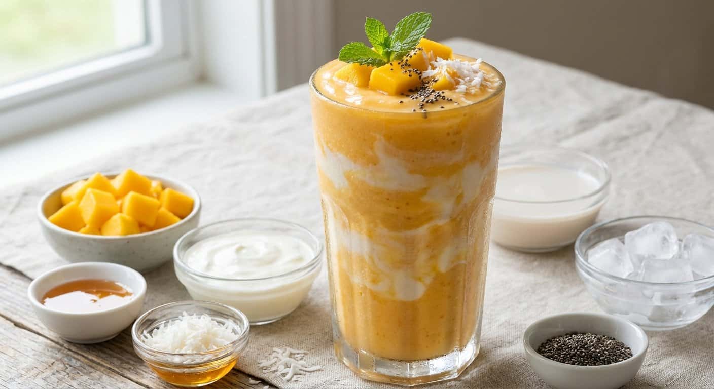 Smoothie de Mango con Yogur