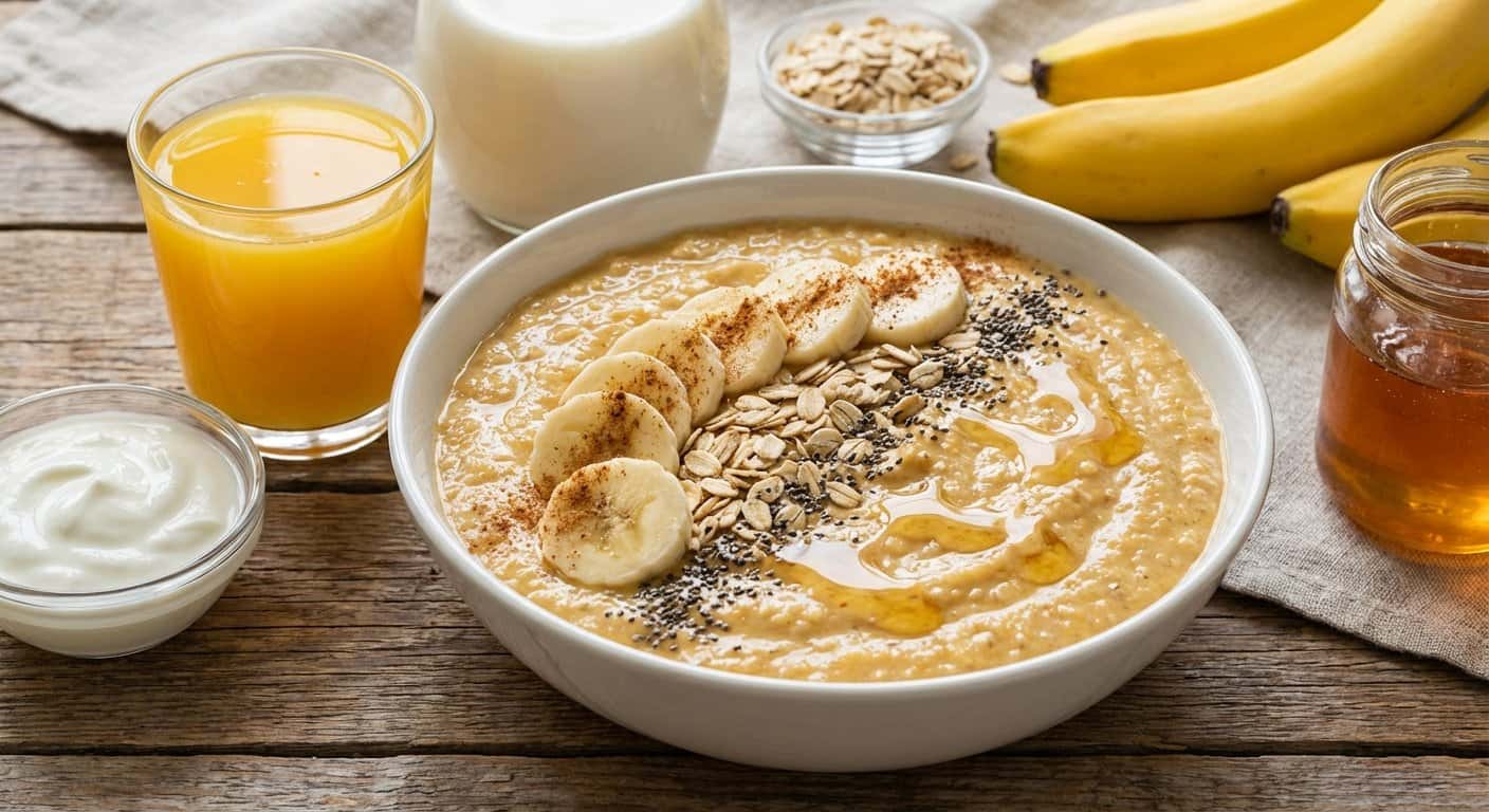 Smoothie de Naranja con Avena