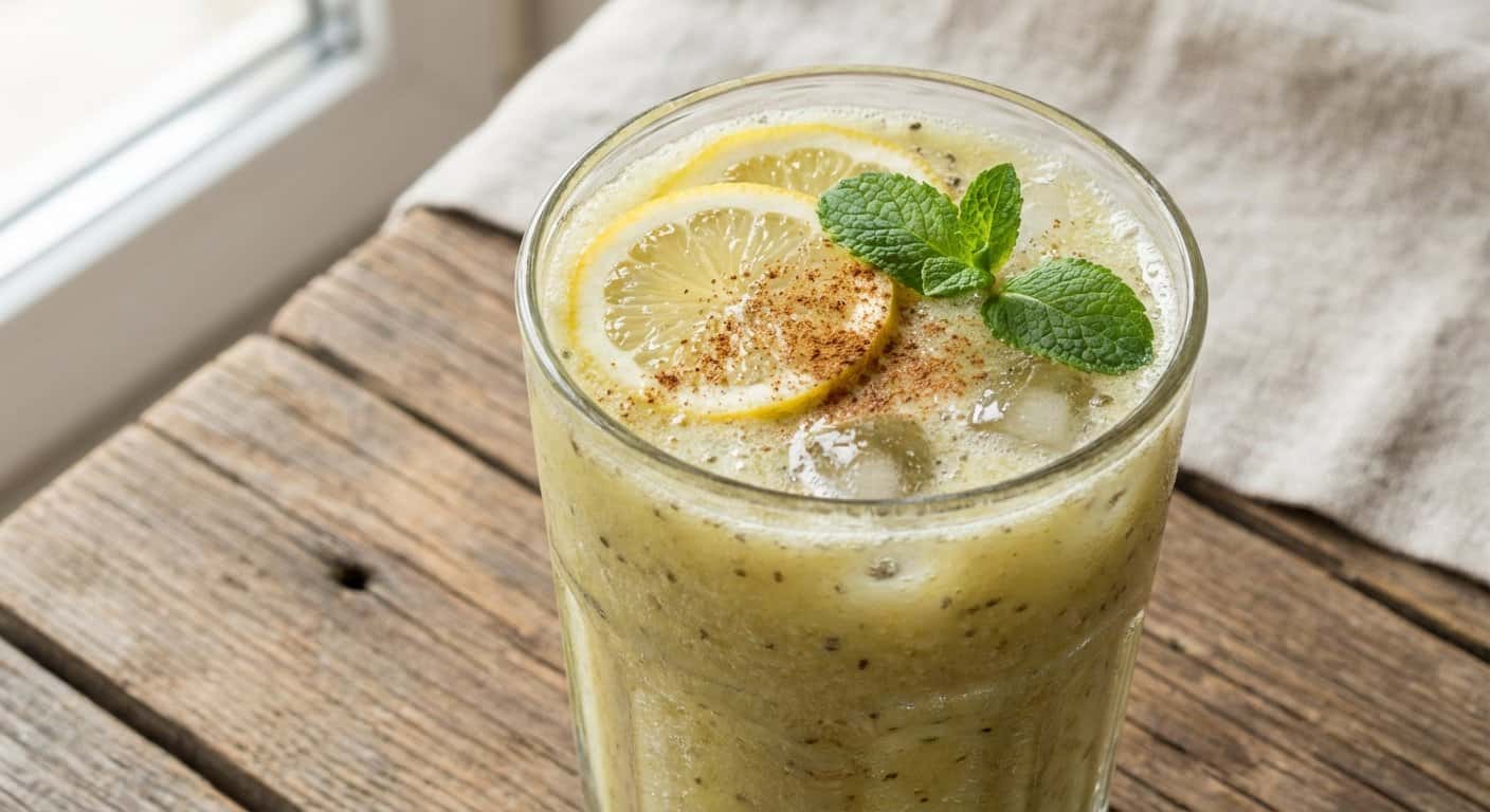 Smoothie de Pera con Limón
