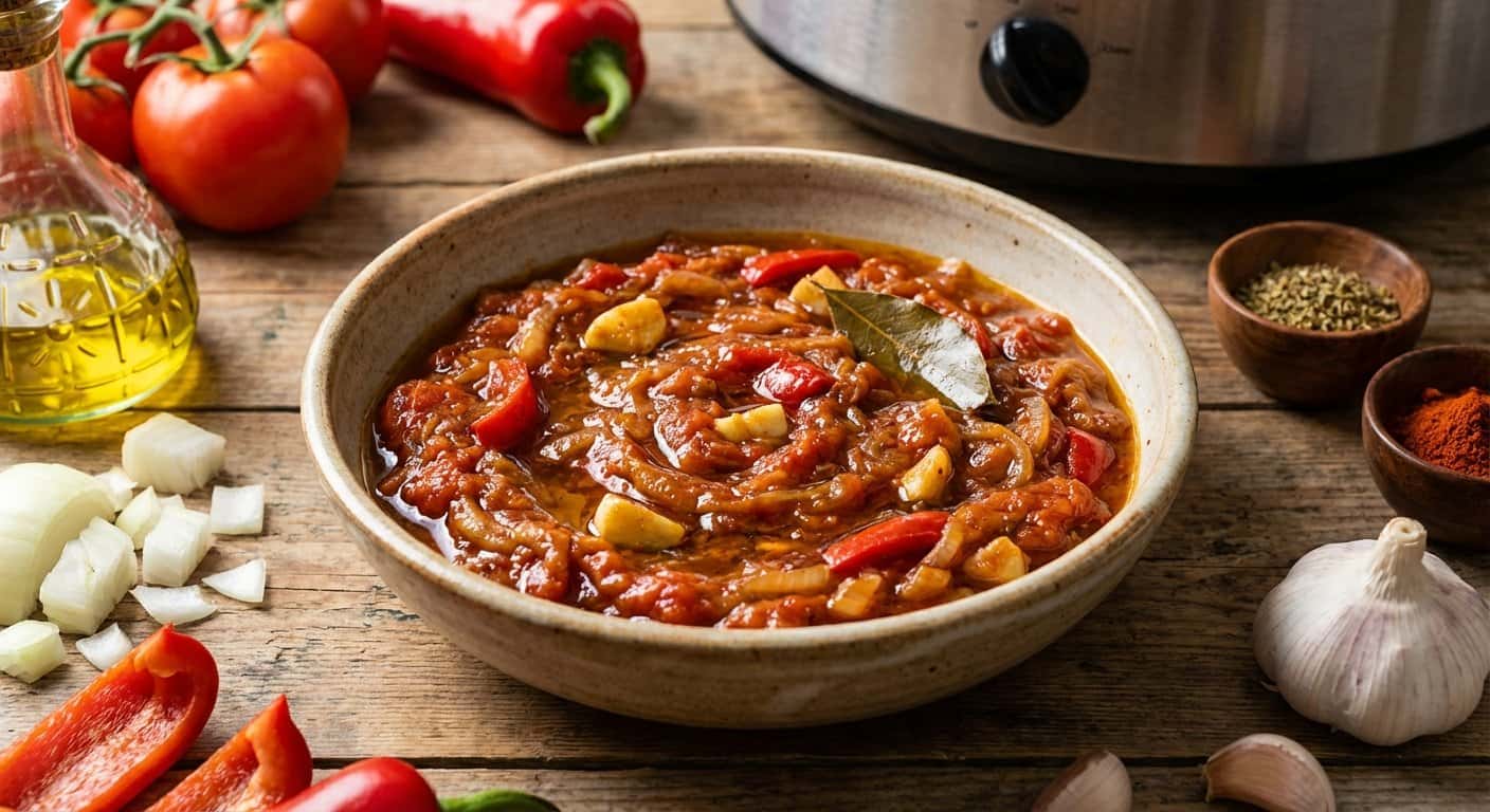 Sofrito Base de Tomate para Guisos en Slow Cooker