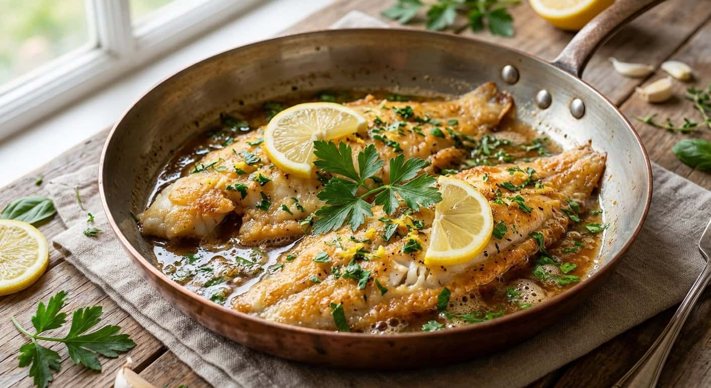 Sole Meunière del Sudoeste con Hierbas