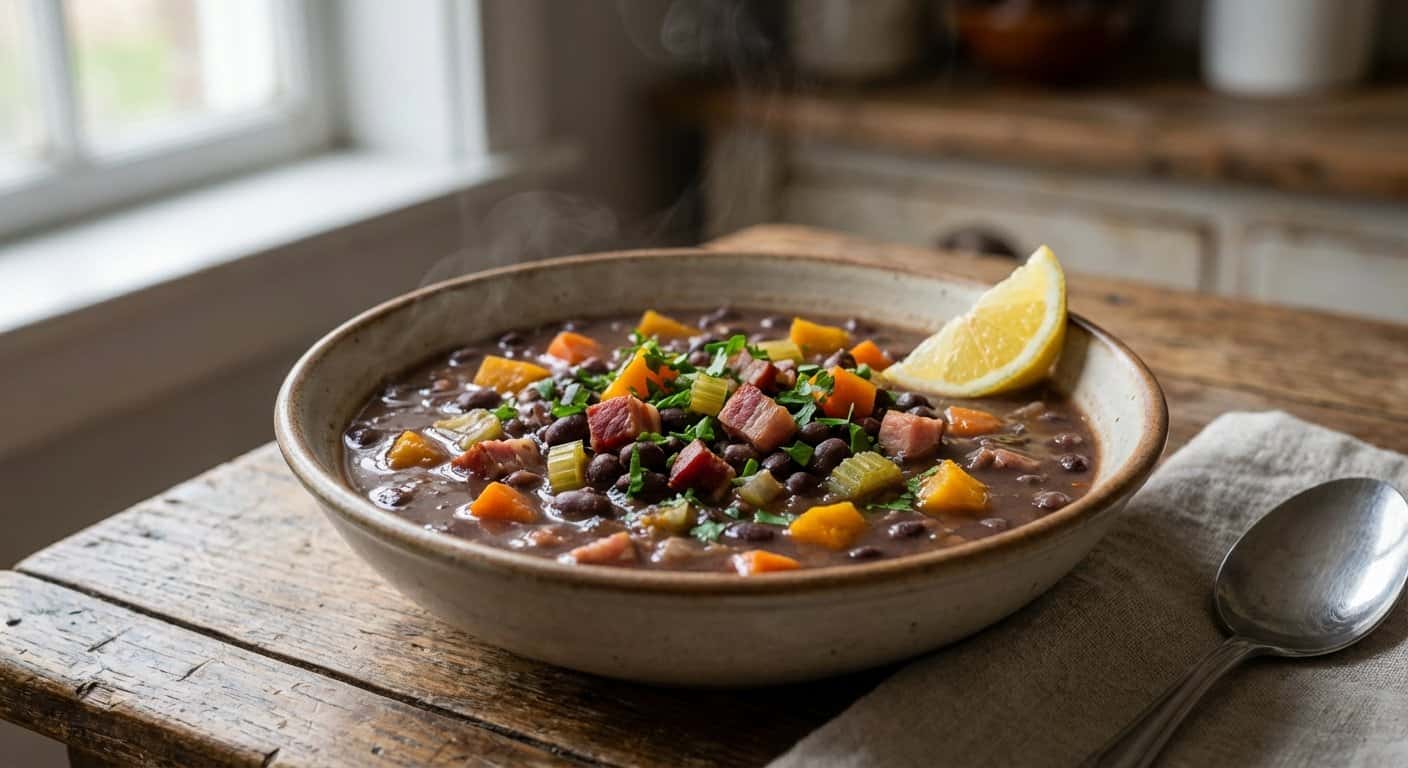 Sopa de Feijão Tradicional