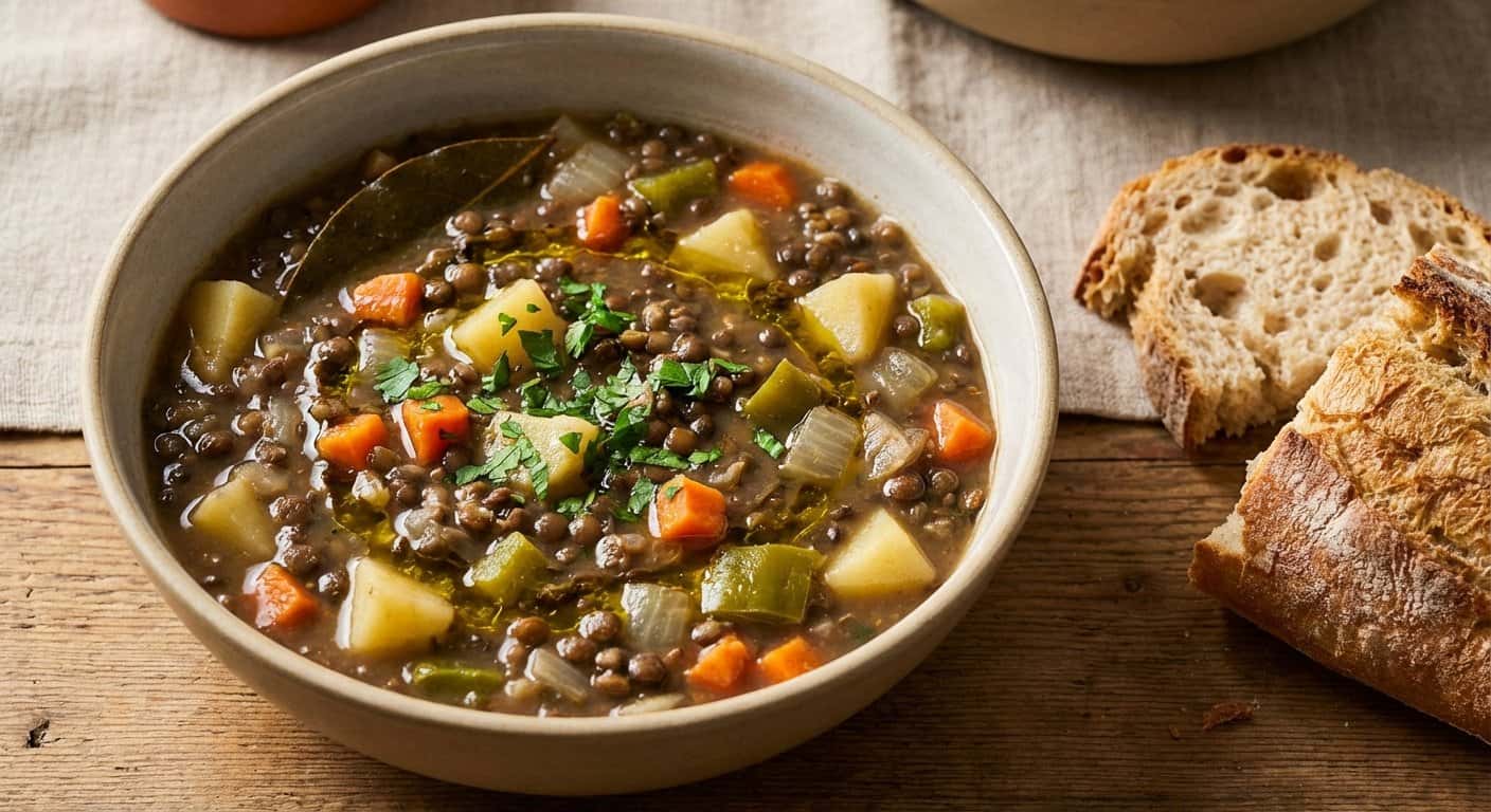 Sopa de Lentejas Tradicional