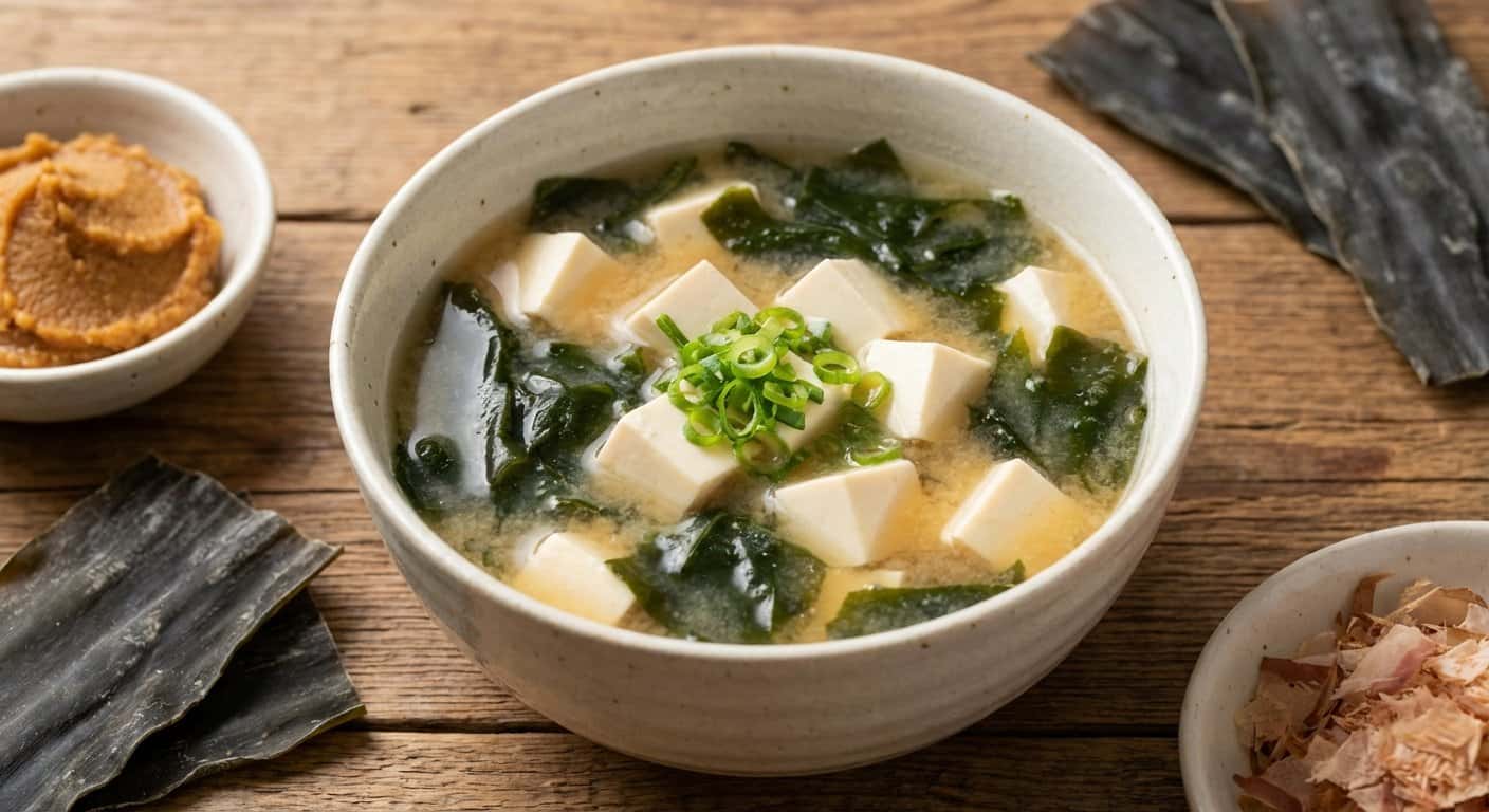 Sopa Miso Japonesa Tradicional