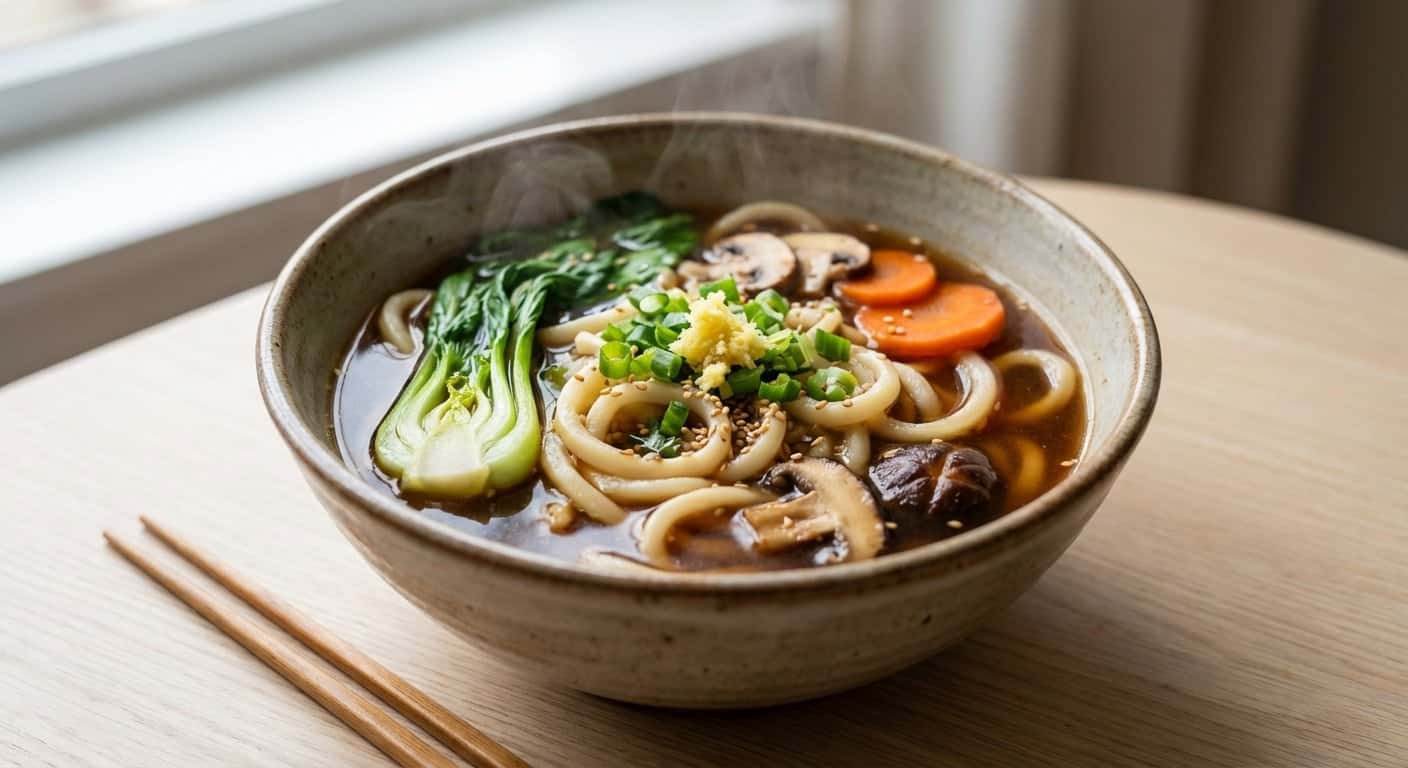 Sopa Udon Vegana