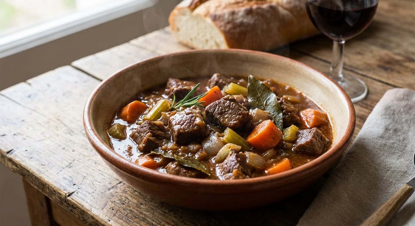 Spezzatino de Ternera con Verduras