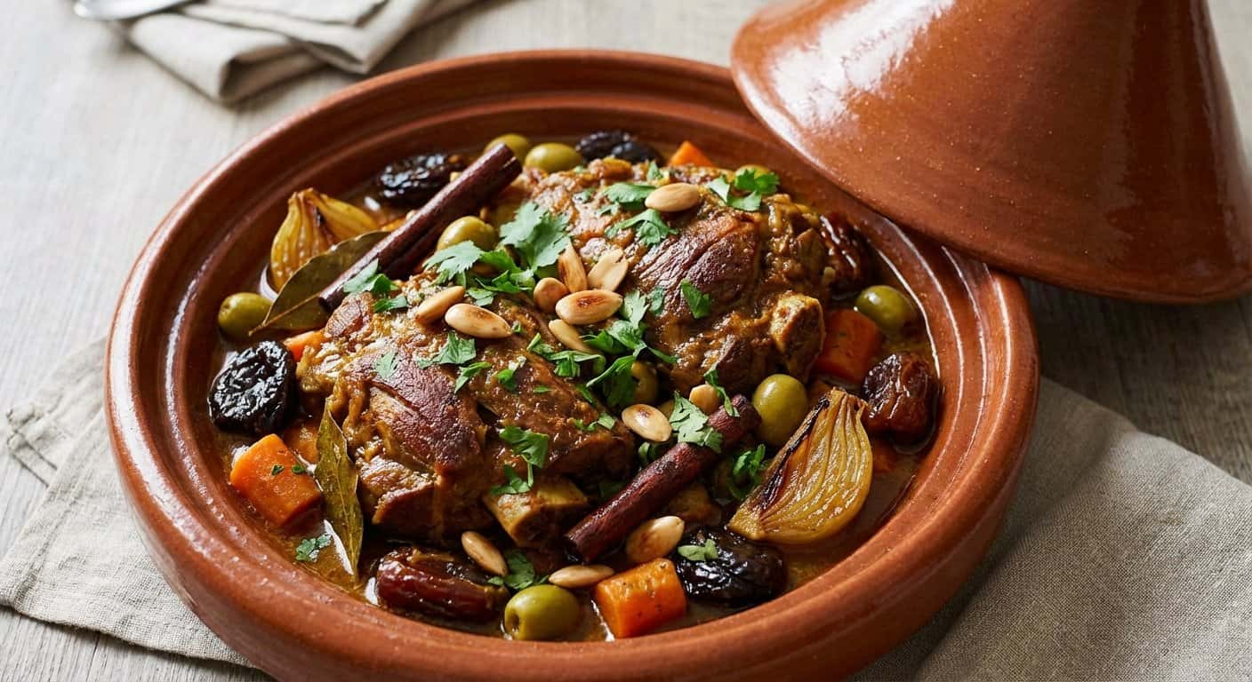 Tajine Marroquí de Cordero