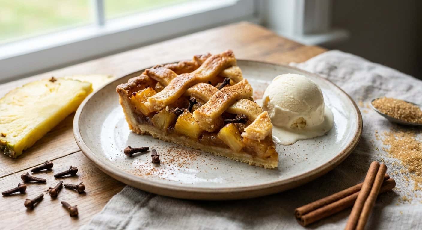 Tarta de Piña y Clavo