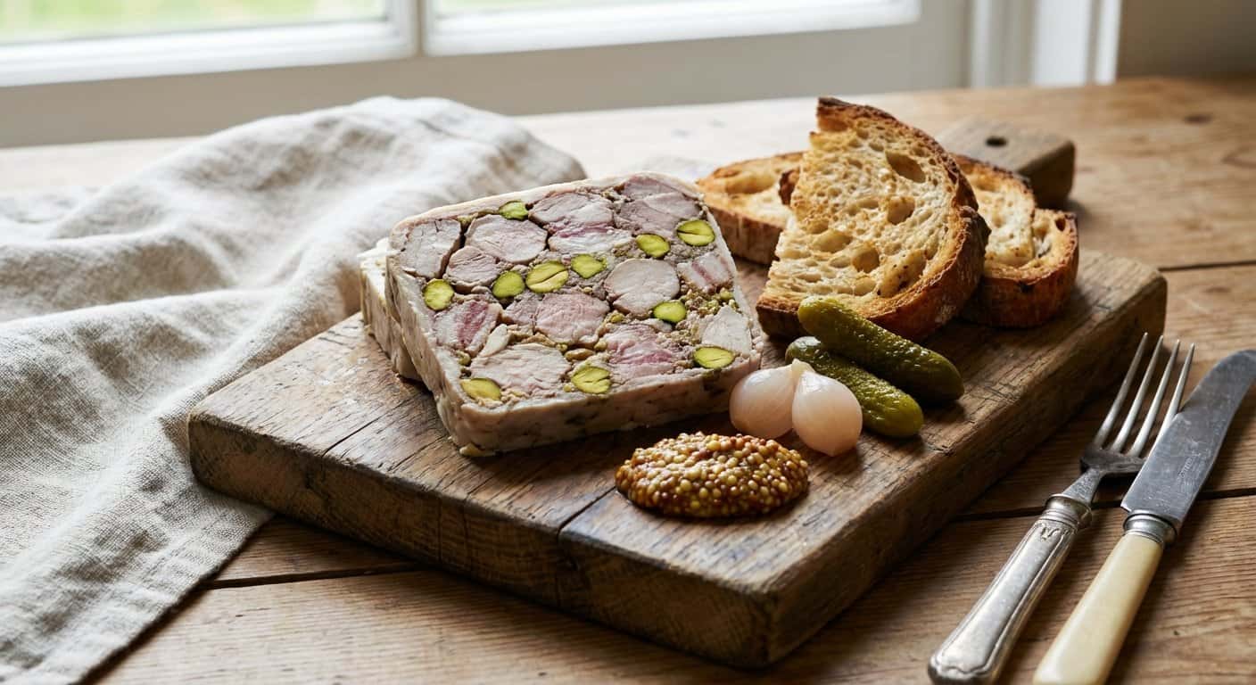 Terrina de Conejo con Pistachos