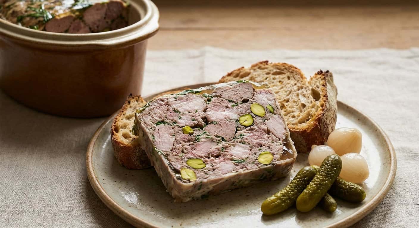 Terrine de Campaña Bretón con Hierbas