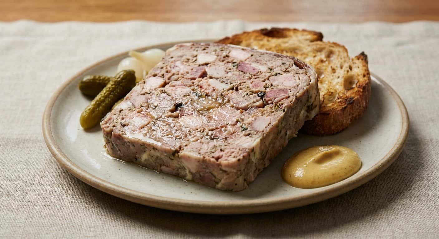 Terrine de Campaña del Sudoeste con Mostaza