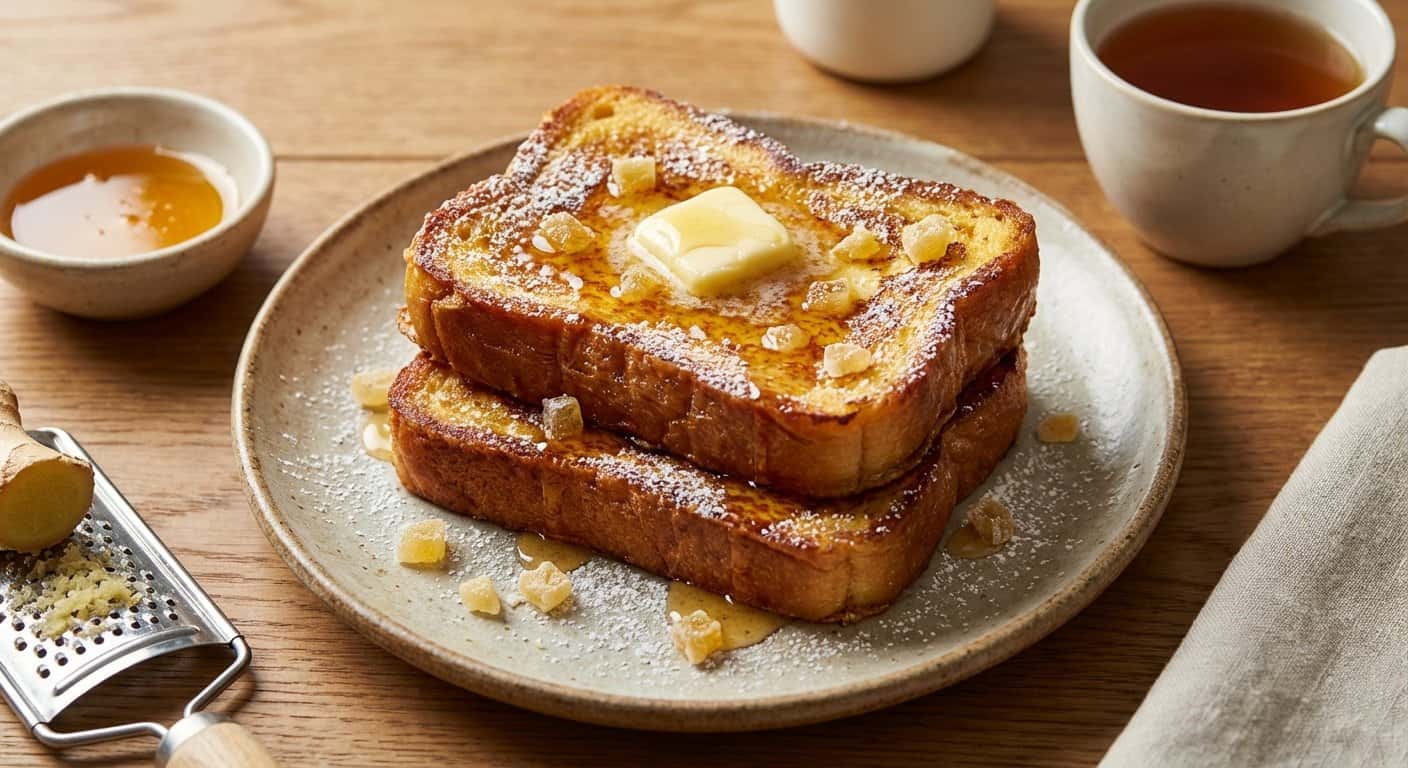 Tostadas Francesas con Jengibre