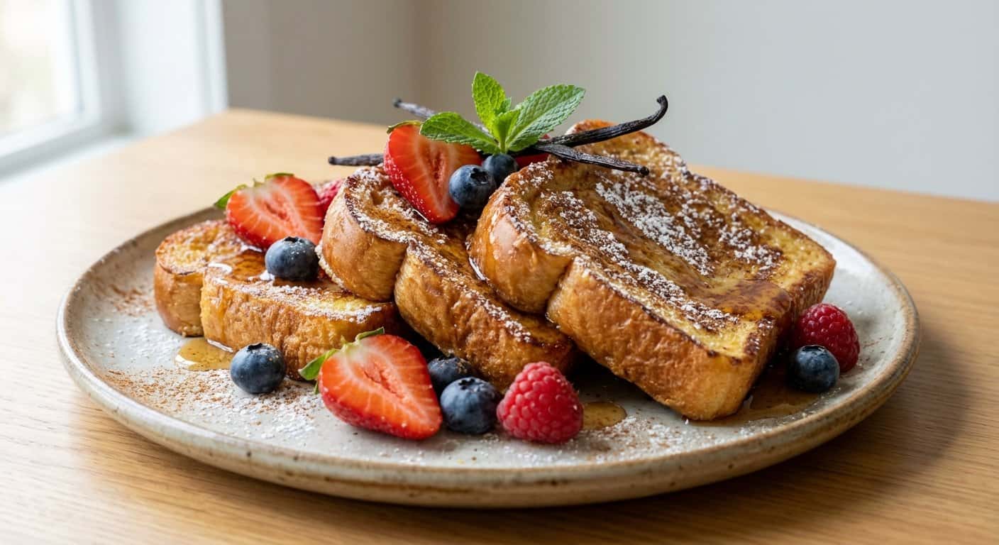 Tostadas Francesas con Vainilla