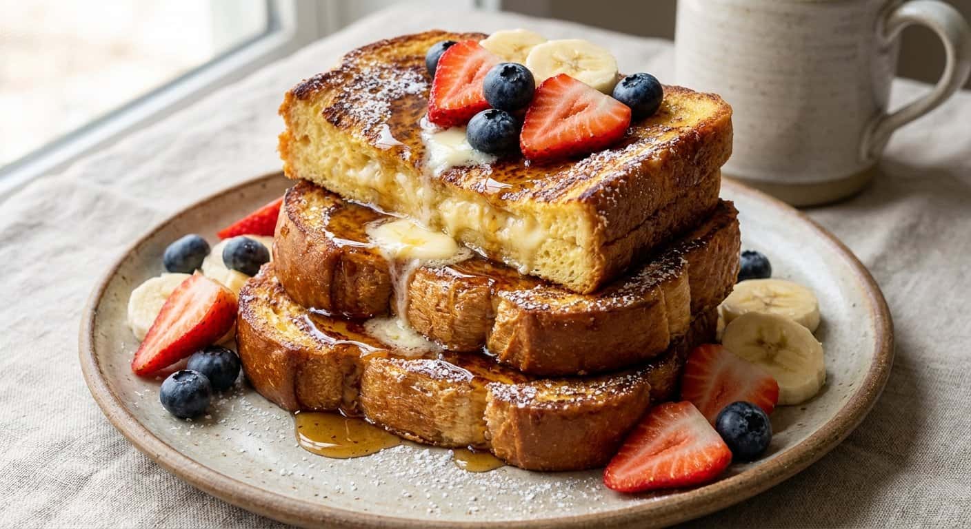 Tostadas Francesas Doradas en Airfryer