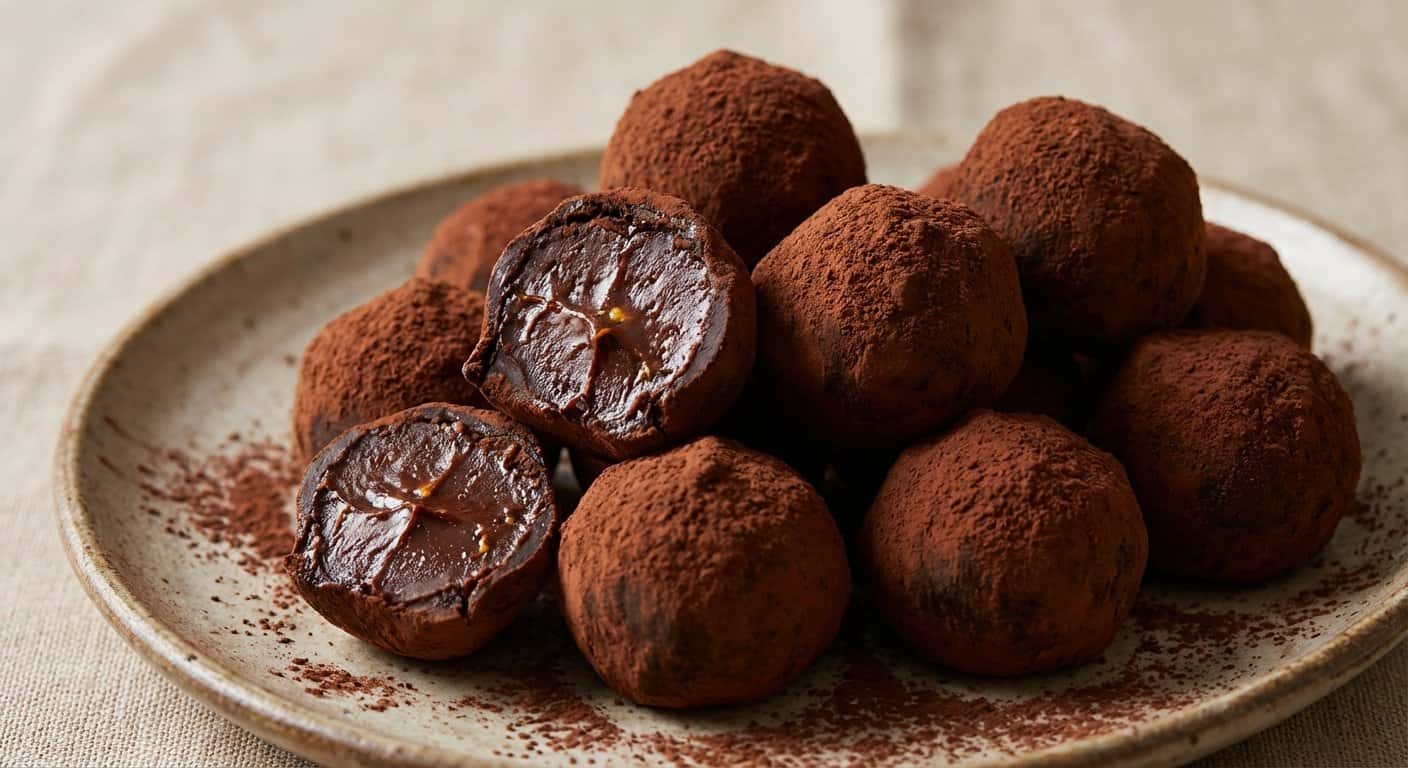 Trufas de Chocolate Ojo