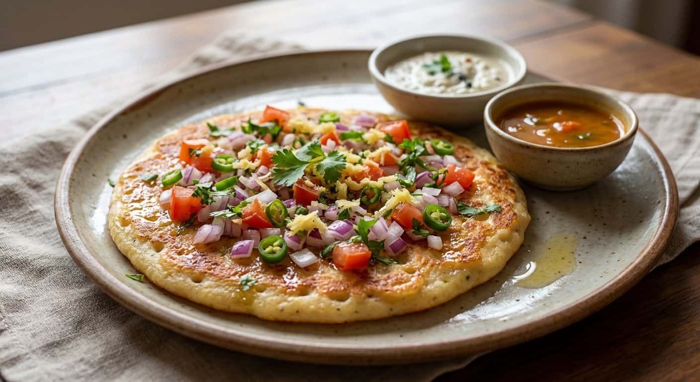 Uttapam Vegano