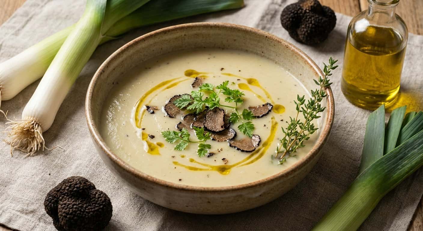 Velouté de Puerro y Trufa