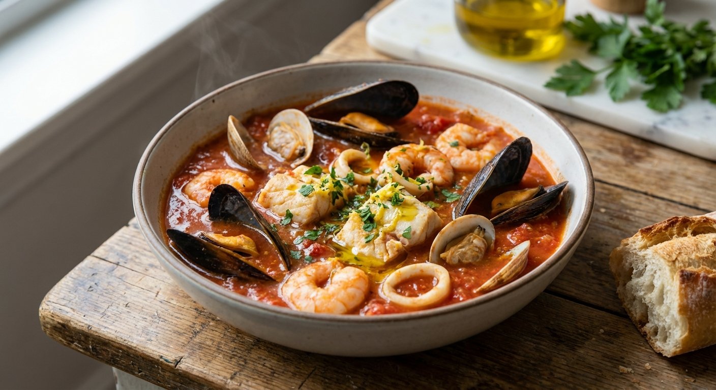 Pesce File Zuppa di Pesce | En mi cocina